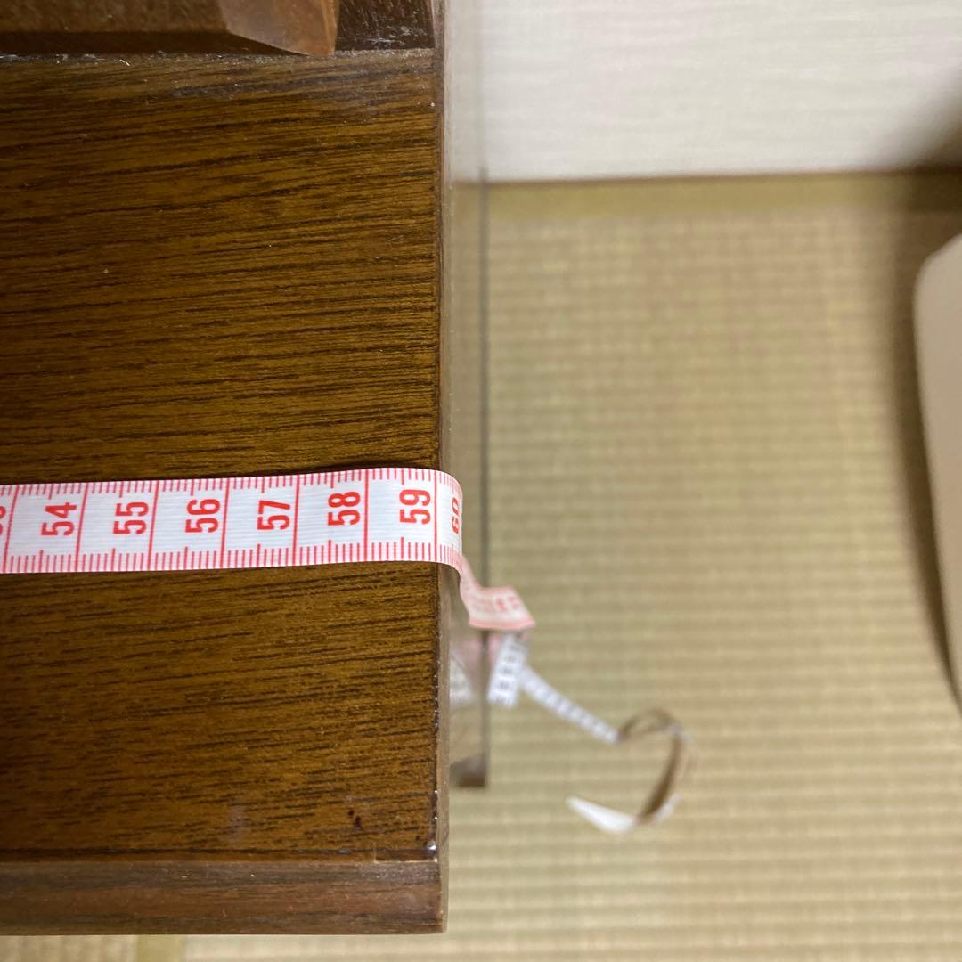 木製ライティングビューロー　フラップ式収納付き　送料込み価格　9/29迄出品