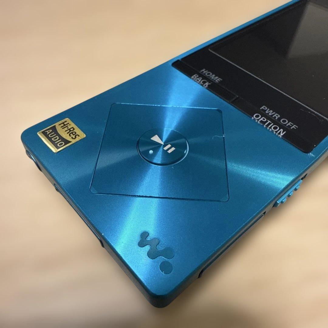 SONY ウォークマン NW-A16 ブルー 32GB + SDカード64GB