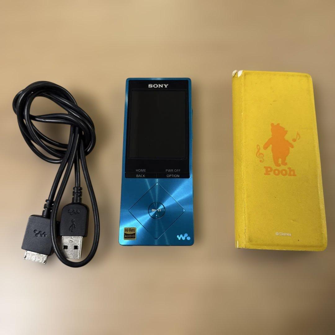 SONY ウォークマン NW-A16 ブルー 32GB + SDカード64GB