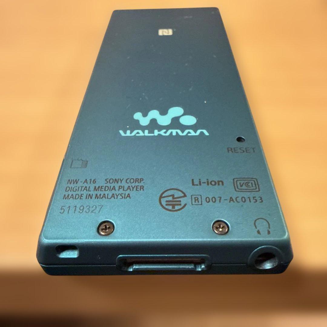 SONY ウォークマン NW-A16 ブルー 32GB + SDカード64GB