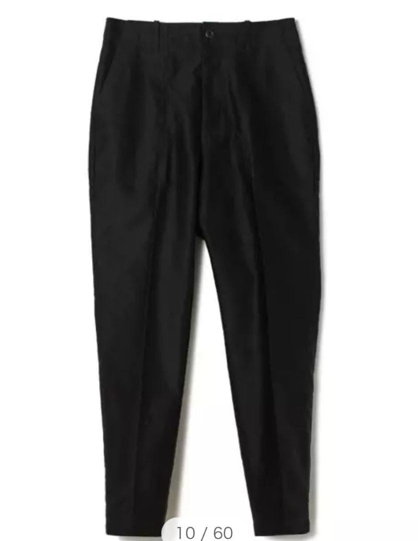 E by eclat 大人ベイカーパンツ　ブラック