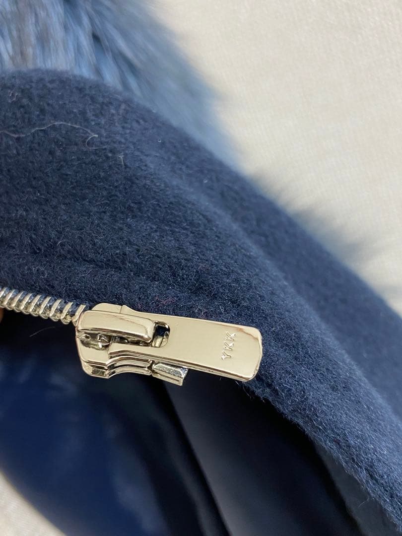 7833. 【極美品】MKstyle FOX カシミヤ 70% ジレ コート