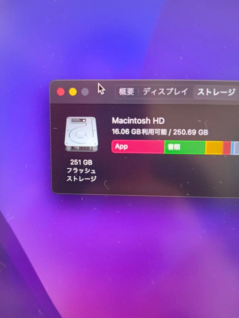 Macデスクトップ Mac mini 16GB 256GB