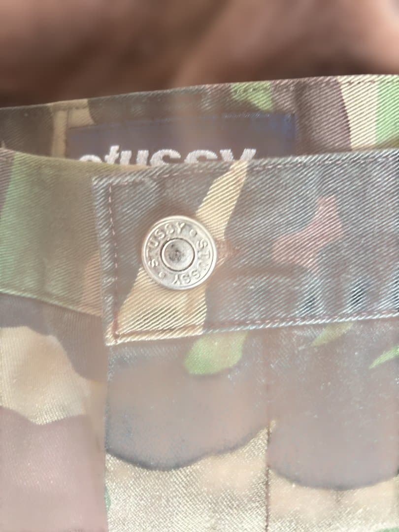 a*t様 stussy 迷彩 カーゴパンツ　80s