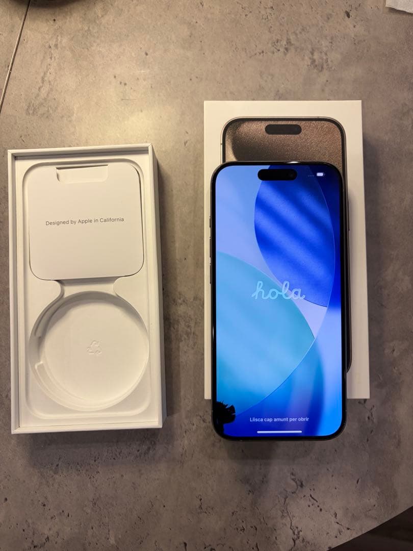 Apple iPhone 15pro 256GB バッテリー容量91%