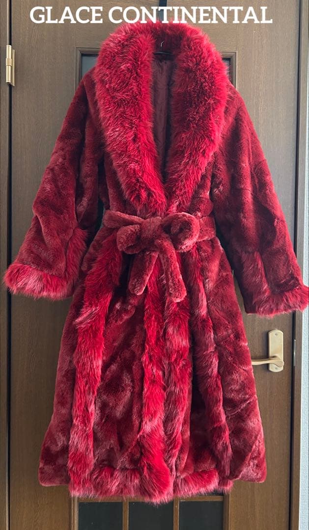 最終値下げ　GLACECONTINENTAL ファー　ロングコート