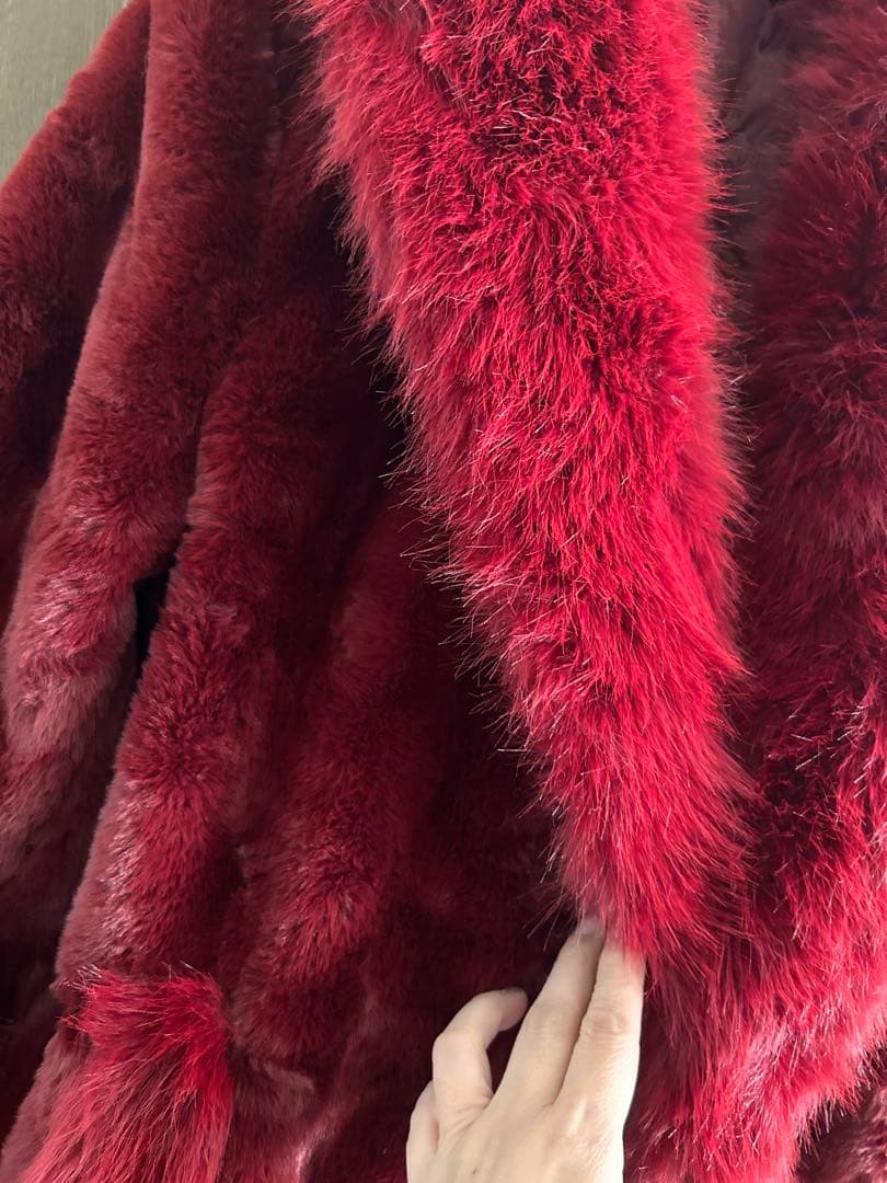 最終値下げ　GLACECONTINENTAL ファー　ロングコート