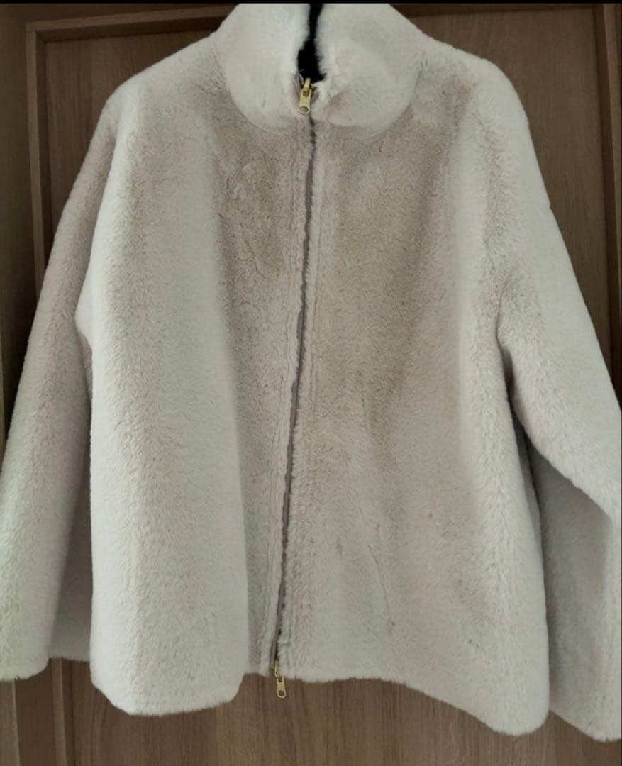 最終値下げ【試着のみ美品】iena ファーブルゾン　リバーシブル　サイズ38