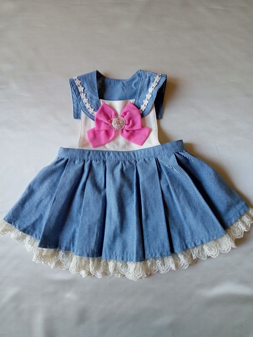 セーラームーン『セーラー衿エプロンスタイ』メゾピアノ×セーラームーン コラボ