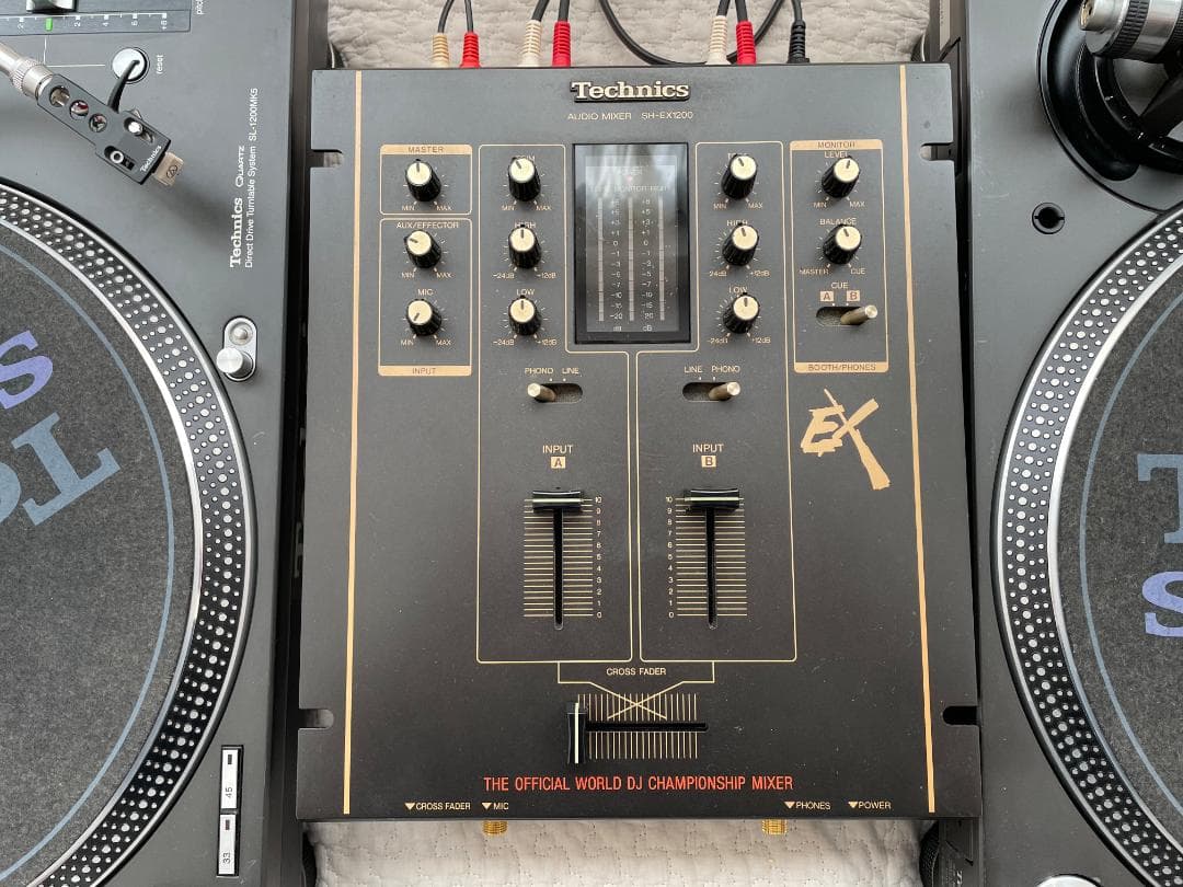 【ロネル】 Technics SL1200MK5+SH-EX1200K