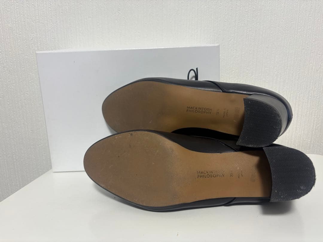 MACKINTOSH PHILOSOPHY レースアップシューズ ブラック