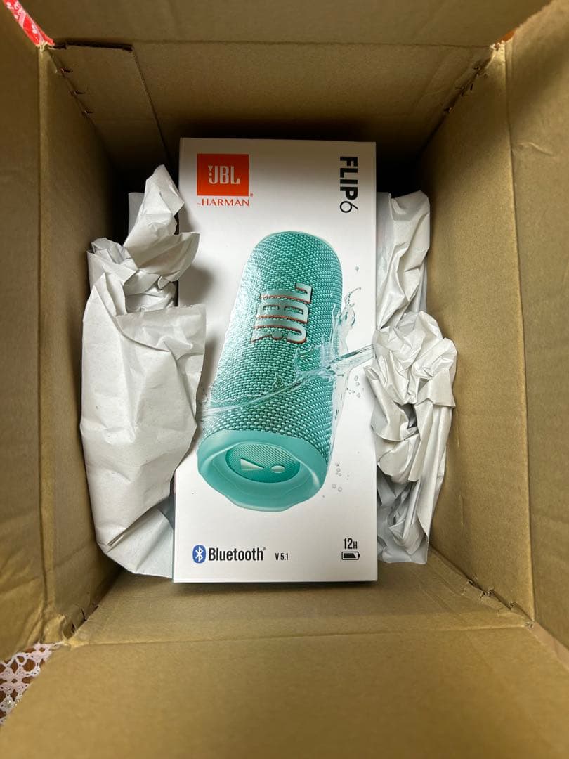 【新品未開封】JBL FLIP6 Bluetoothスピーカー 防水 ティール