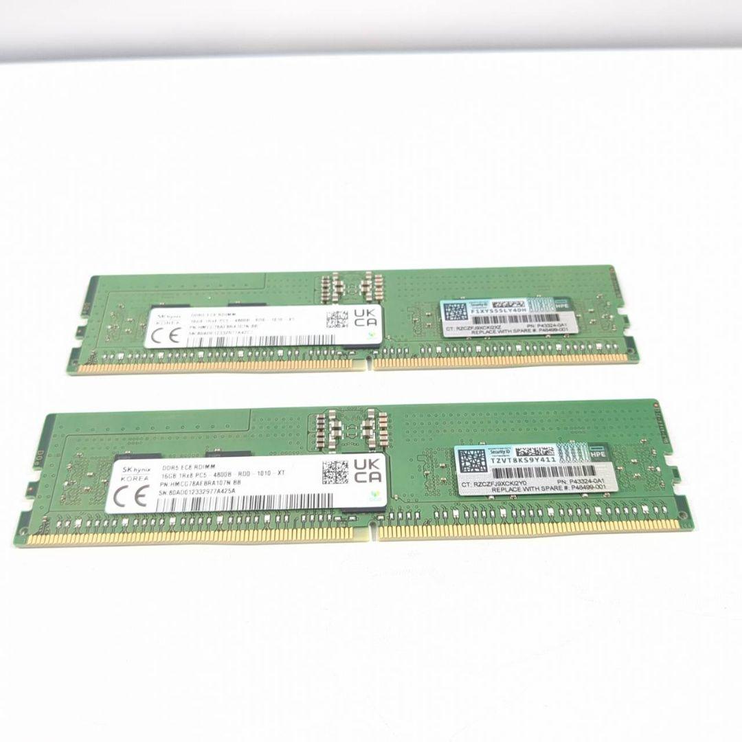 メモリー SK hinix DDR5 EC8 EDIMM 32GB(16x2)