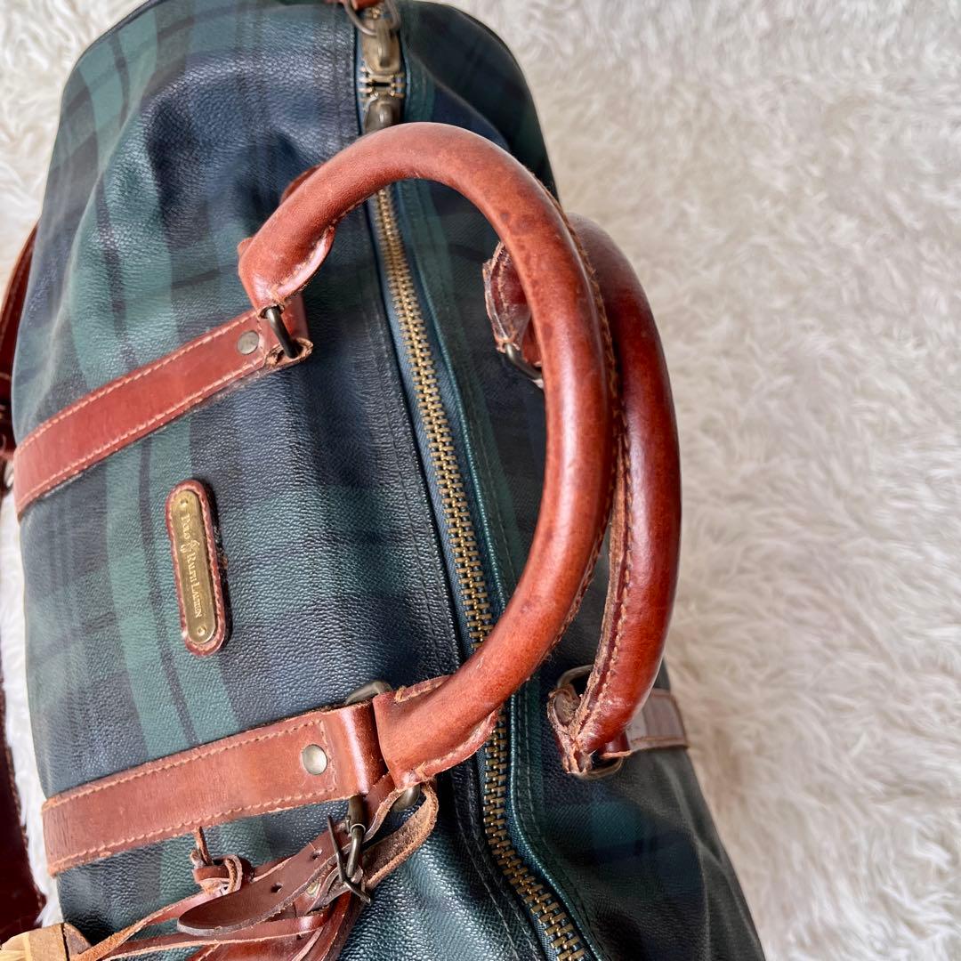 ta41様 ポロラルフローレン ボストンバッグ PVC 2way 斜め掛け