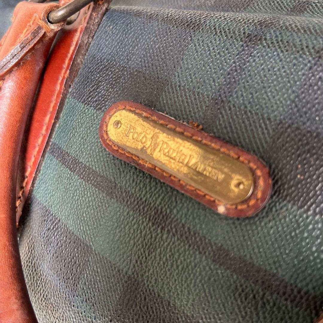 ta41様 ポロラルフローレン ボストンバッグ PVC 2way 斜め掛け