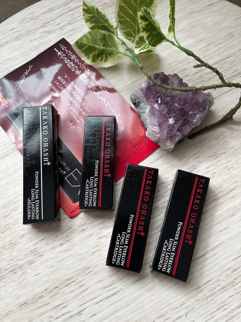 新品　未使用　大橋タカコ　パウダースリムアイブロウ　フォルダとリフィル3p