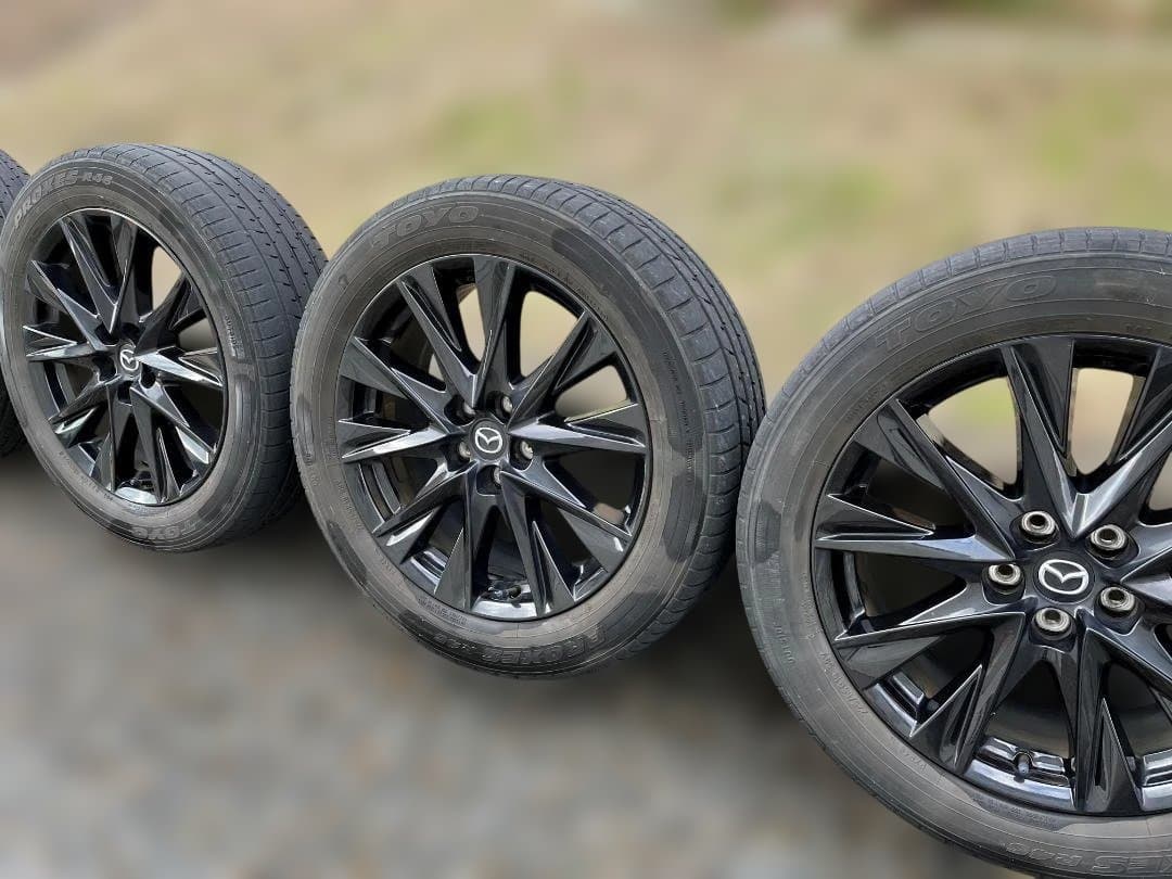 【パワー】マツダ CX-5CX-8ブラックトーンエディション純正ホイール