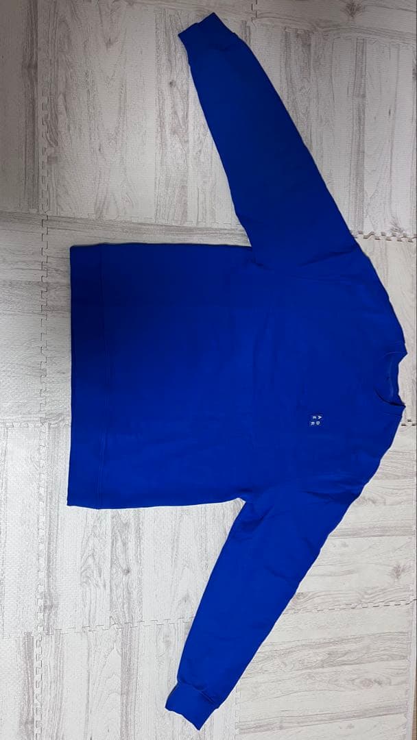 ADER error 青 長袖 スウェット