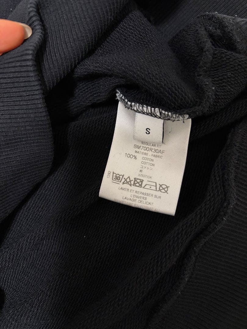 ペロ　GIVENCHY ジンバンシー フード付きパーカー　黒　トレーナー