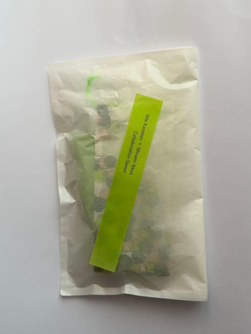 イイダ傘店　池谷三奈美　コラボ　スプーン