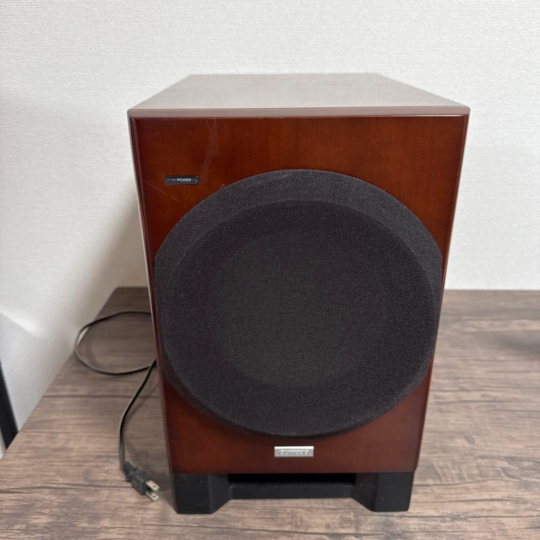 動作確認済 SL-A250 ONKYO サブウーファー ブラウン
