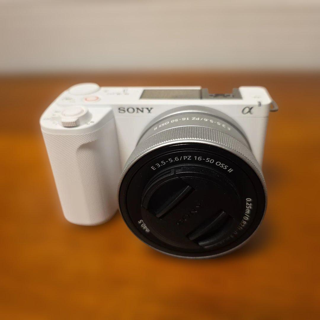 【ZV-E10 ⅱ】パワーズームレンズキット+ SDカード+楽天ビック5年保証