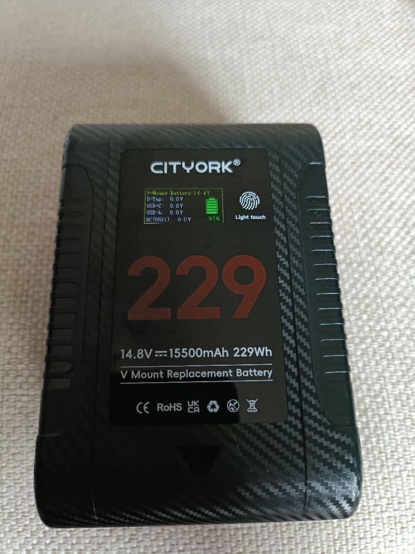その他 CITVORK V Mount Battery 229Wh