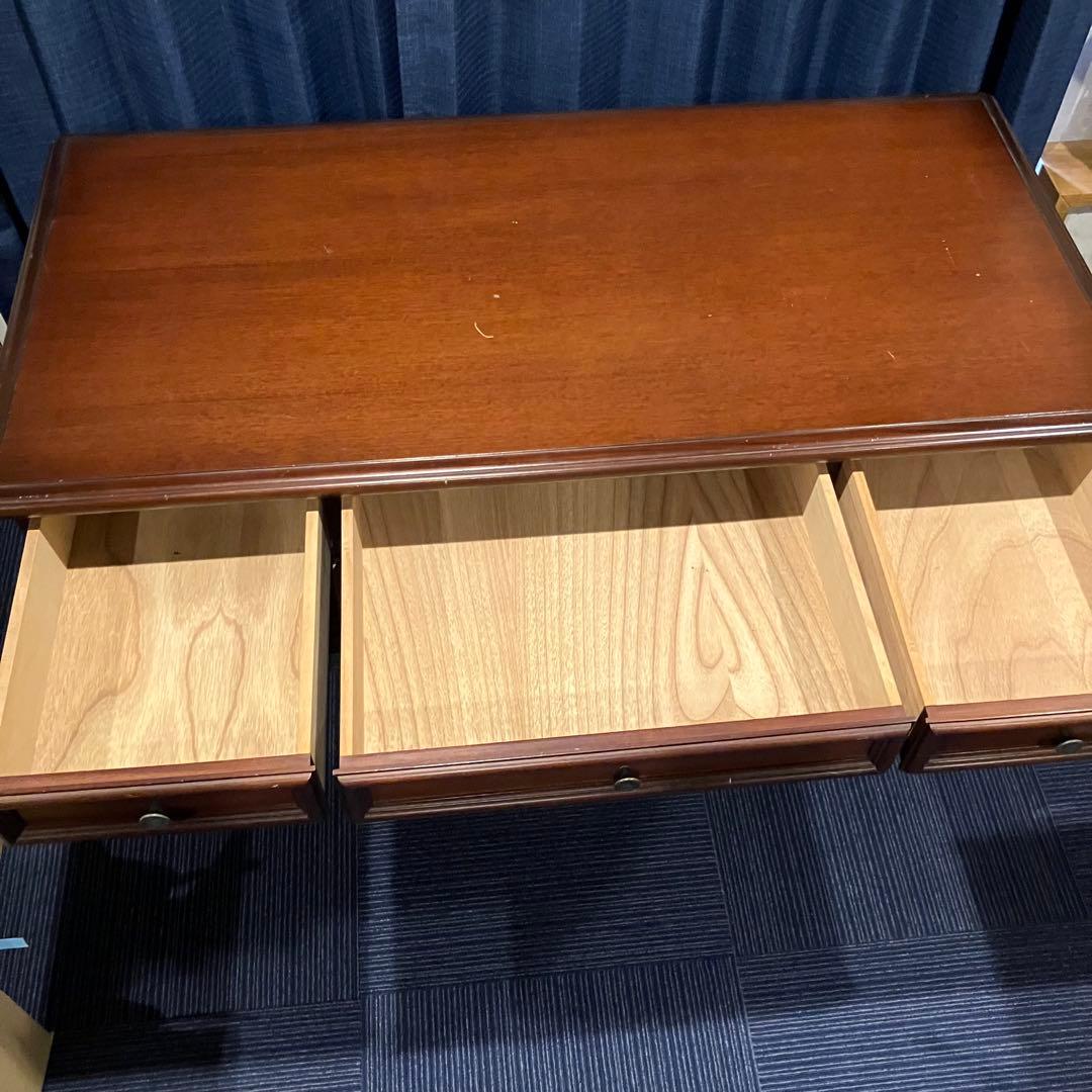 A2C17■東海家具 猫脚 両袖デスク KENT ケント アンティーク机