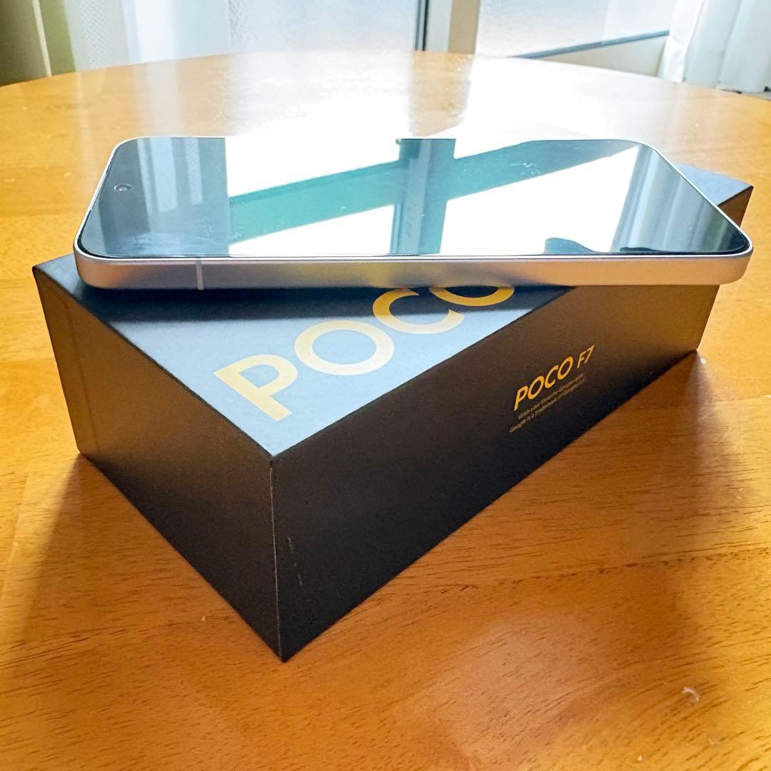 POCO F7 ホワイト 極上美品
