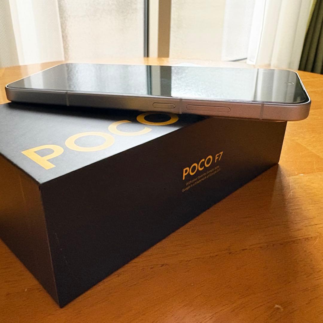 POCO F7 ホワイト 極上美品