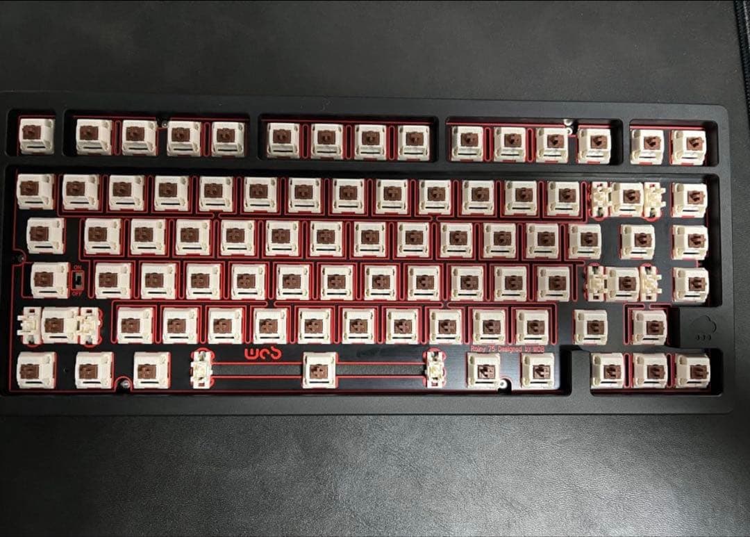 【期間限定最終値下げ】ゲーミングキーボード　WOBKEY RAINY75 Pro
