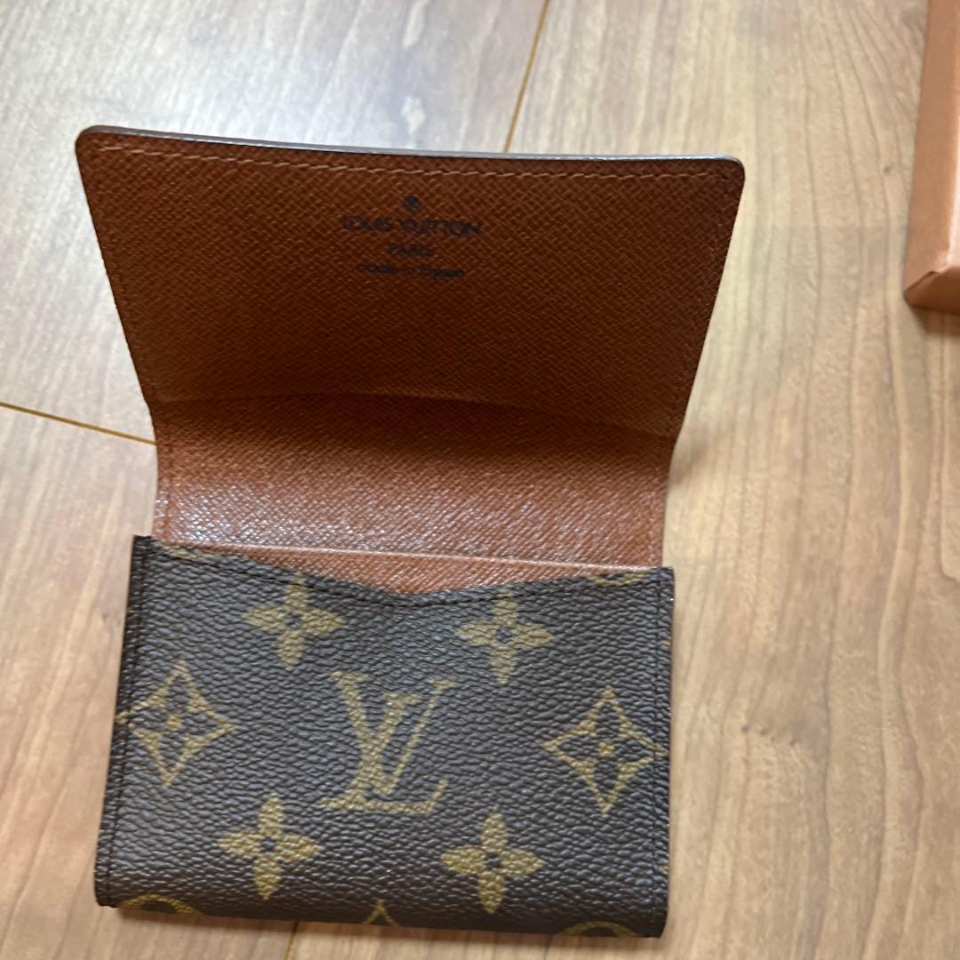 ルイヴィトン　モノグラム名刺入れ