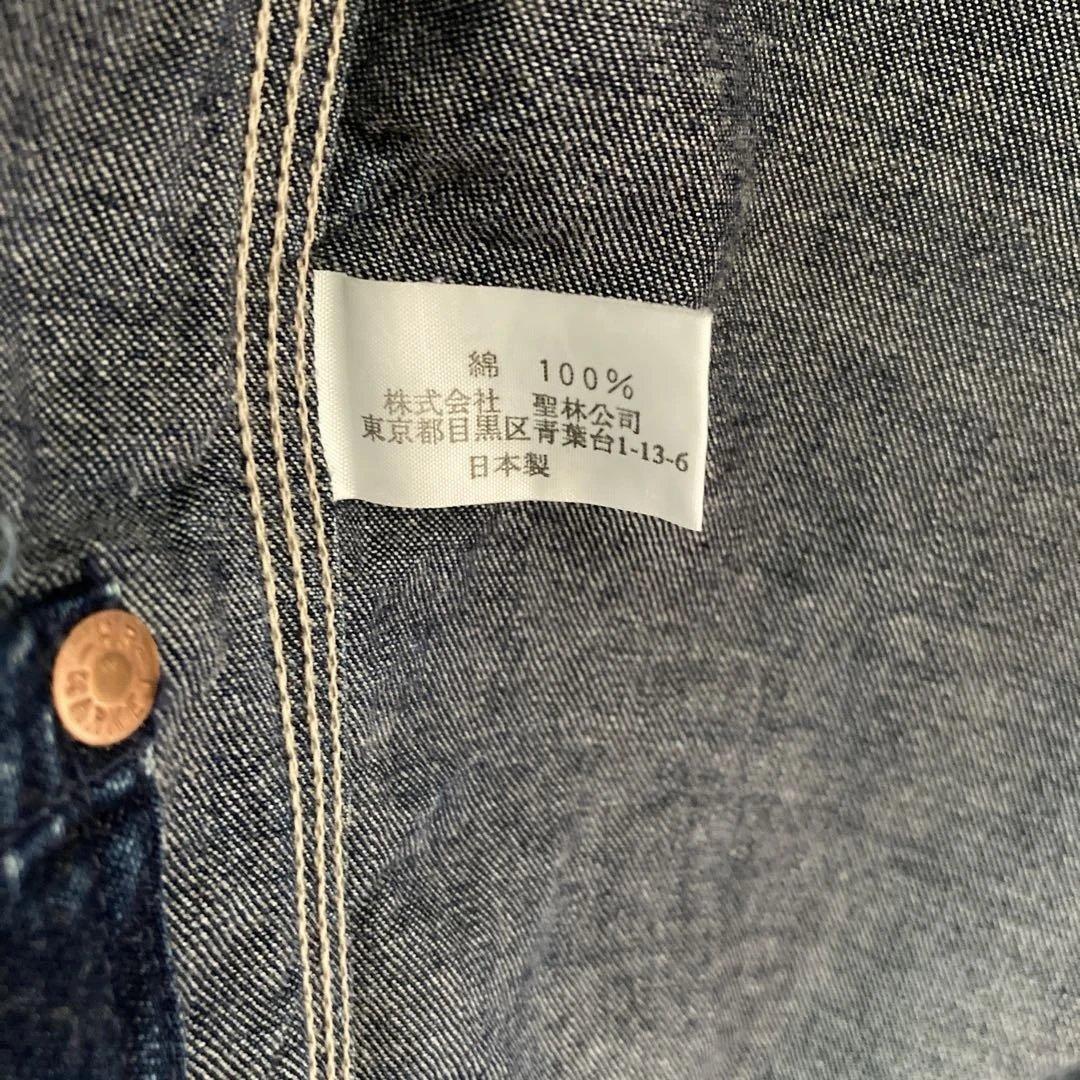 BLUE BLUE ブルーブルーインディゴ デニム カバーオール ワーク