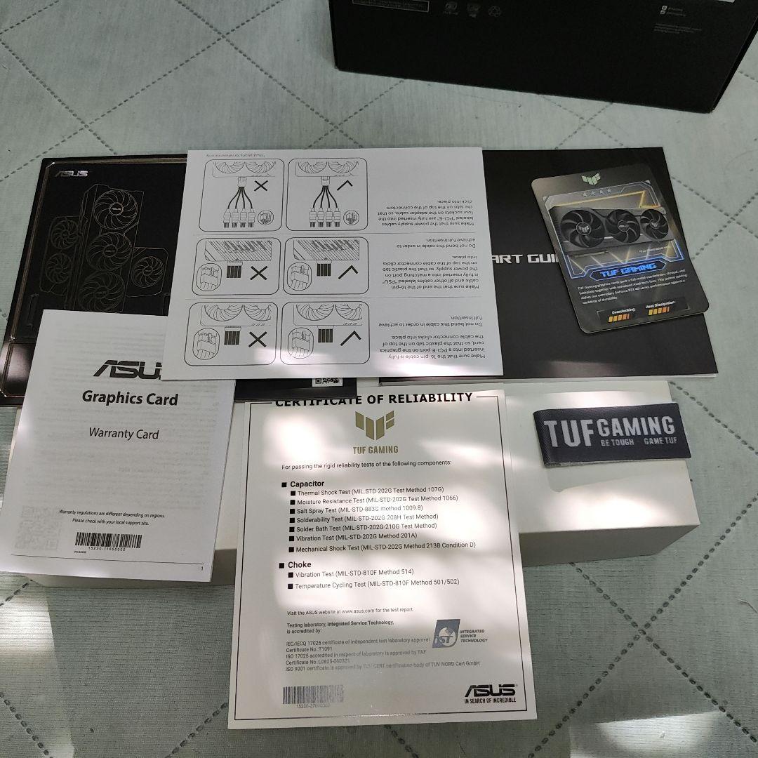 グラフィックボード・グラボ・ビデオカード ASUS GeForce RTX 4070 Ti 12GB