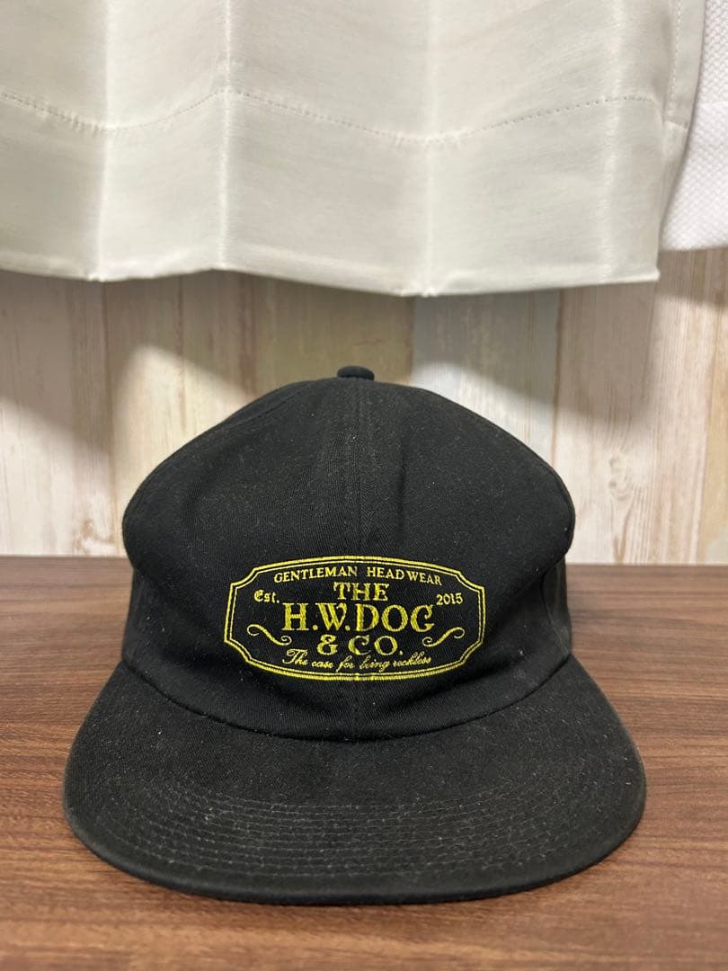 H.W. DOG & CO. ブラックキャップ
