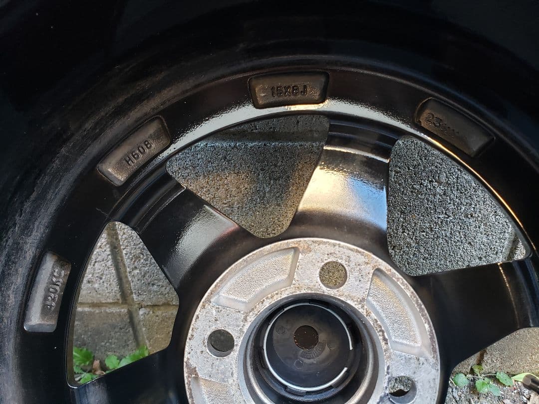 ロンシャン風15インチ pcd100 8j オフセットプラス20