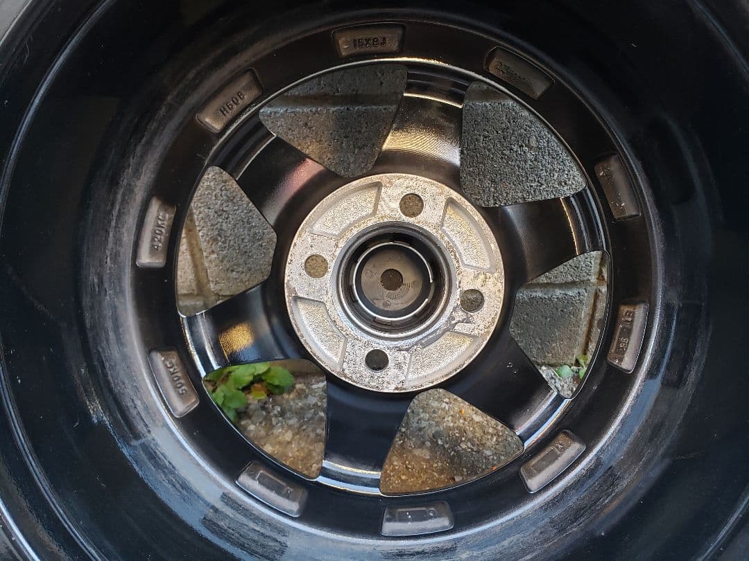 ロンシャン風15インチ pcd100 8j オフセットプラス20