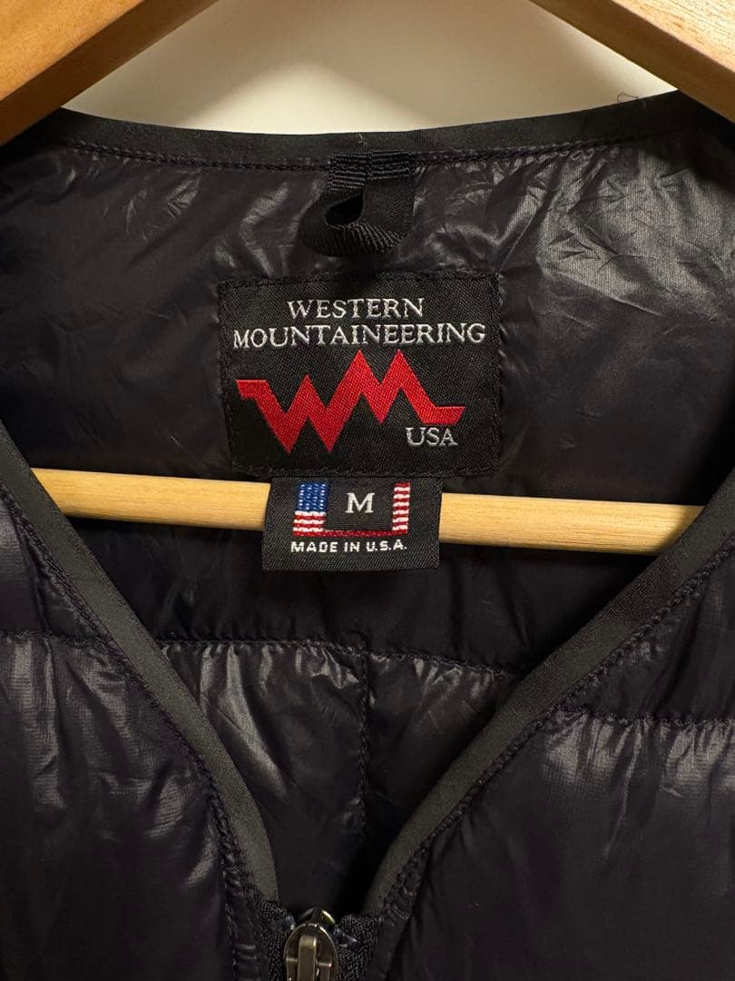 専用WESTERN MOUNTAINEERING FLASH VEST