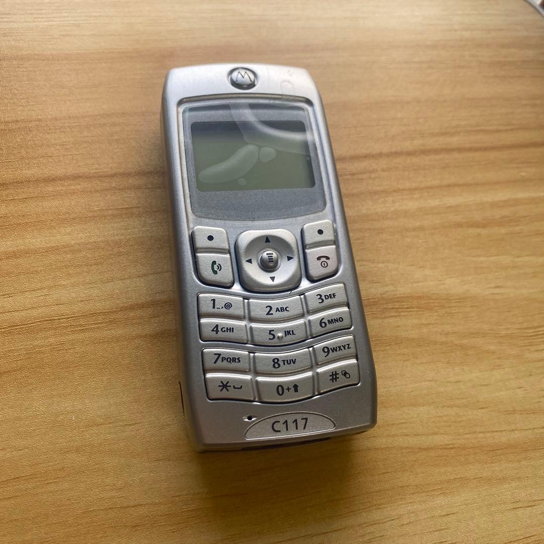 【美品】Motorola C117 本体のみ【動作確認していません】