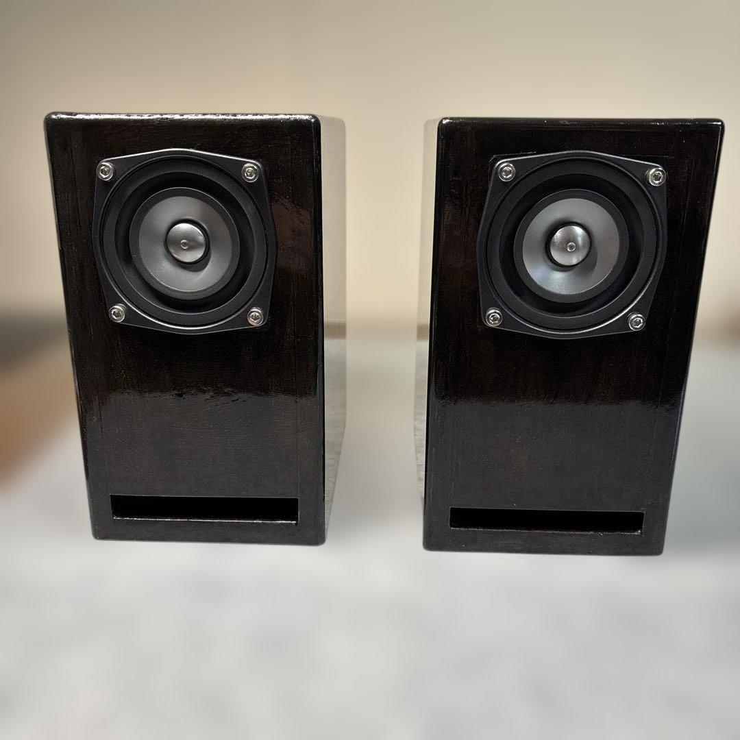 マークオーディオom-mf4搭載自作スピーカー　ラビリンス・バスレフ型