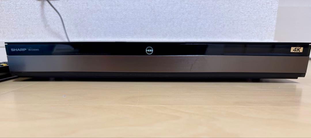 シャープ 4Kブルーレイレコーダー 4B-C20DW3 2TB メーカー修理済