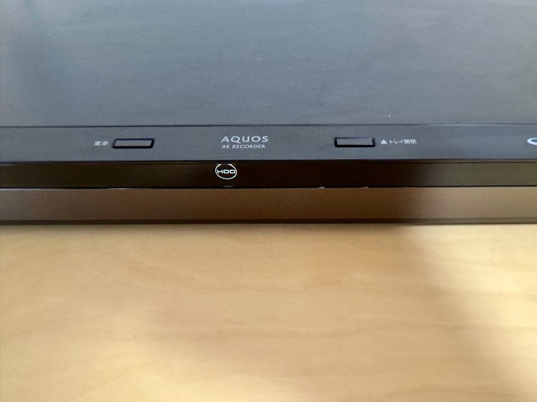 シャープ 4Kブルーレイレコーダー 4B-C20DW3 2TB メーカー修理済