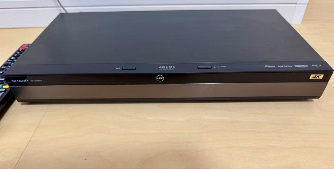 シャープ 4Kブルーレイレコーダー 4B-C20DW3 2TB メーカー修理済