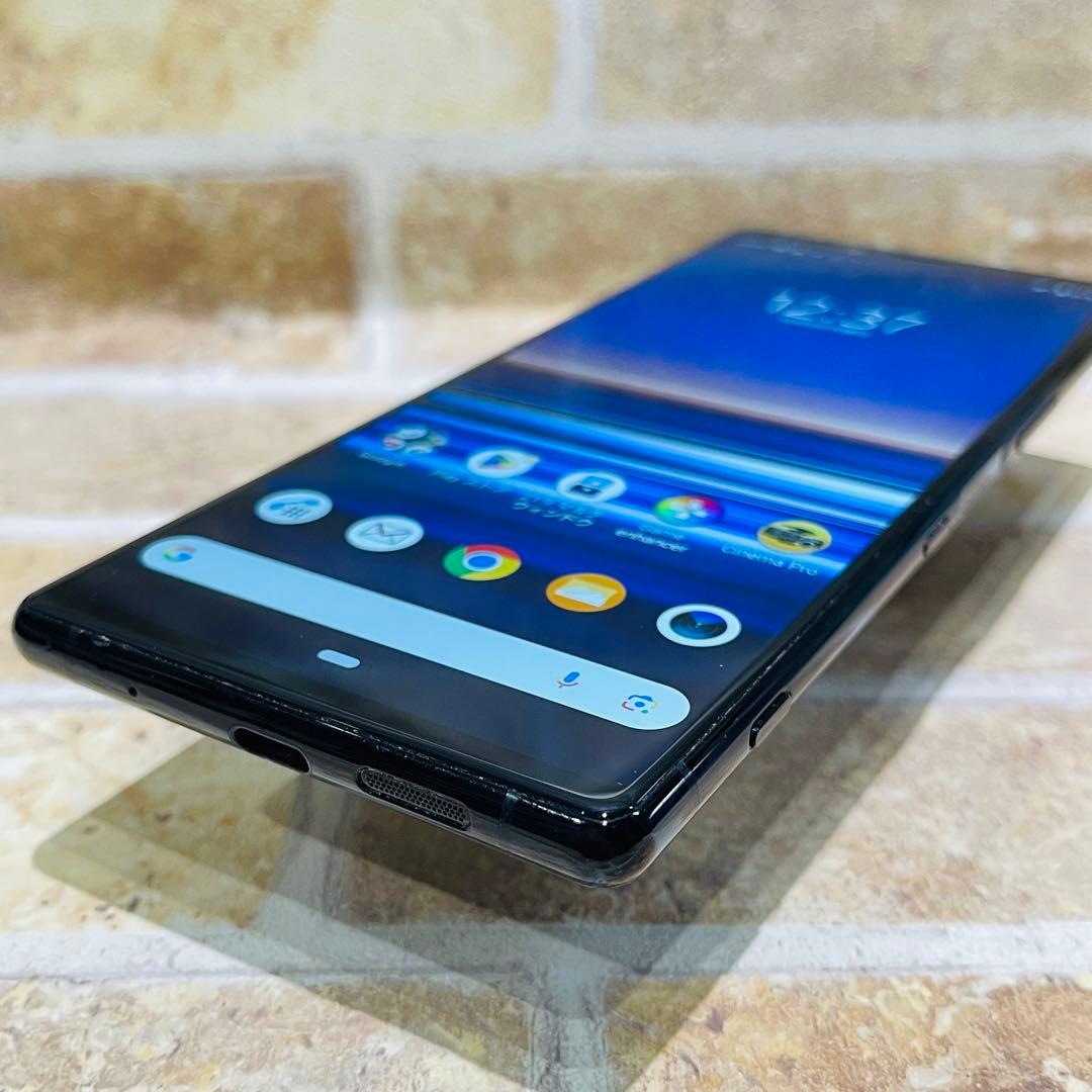 SIMフリー Xperia 1 64GB ブラック 電池良好