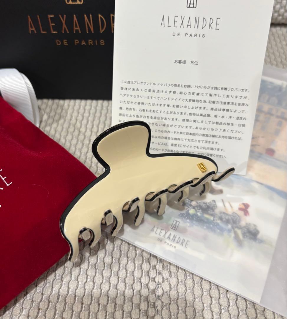 完売品】ALEXANDRE DE PARIS ヘアクリップ　リズレ