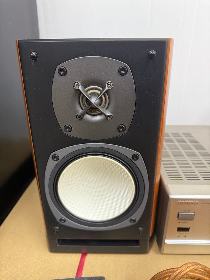 【ONKYO】アンプ A-922M ＋ スピーカー D-212EX ペア セット