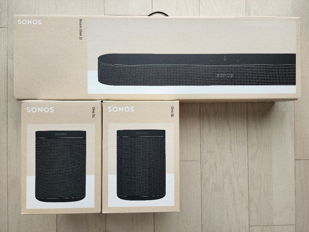 m*m様 Sonos Beam Gen2 + One SL 2個セット