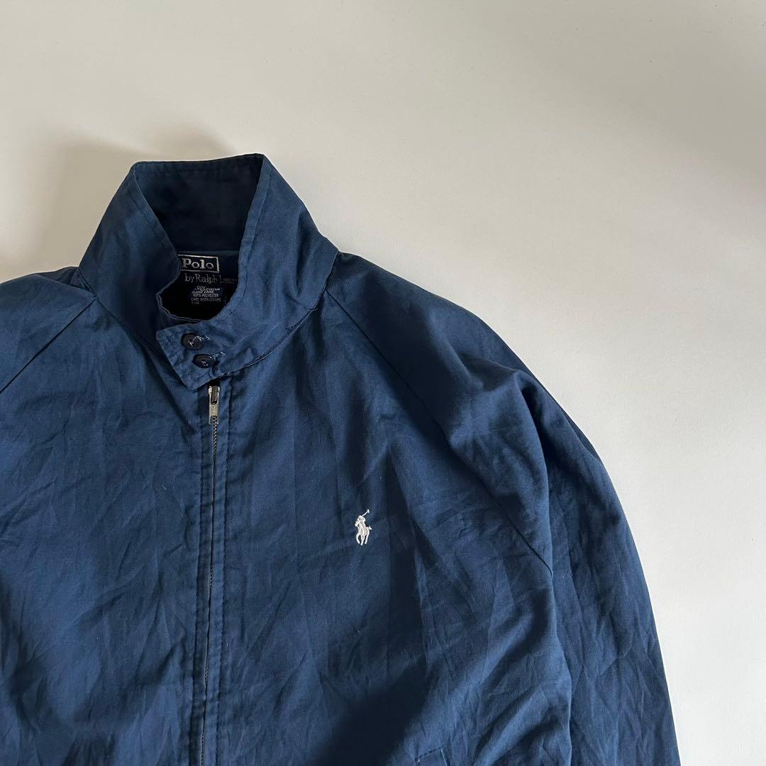 90s アメリカ製 ラルフローレン スウィングトップ ネイビー ドリズラー