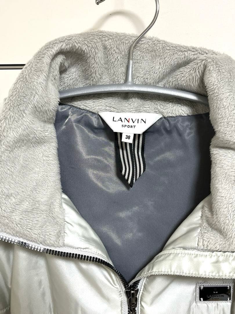 【美品】ランバンスポール　中綿ブルゾン38レディースM相当　2way