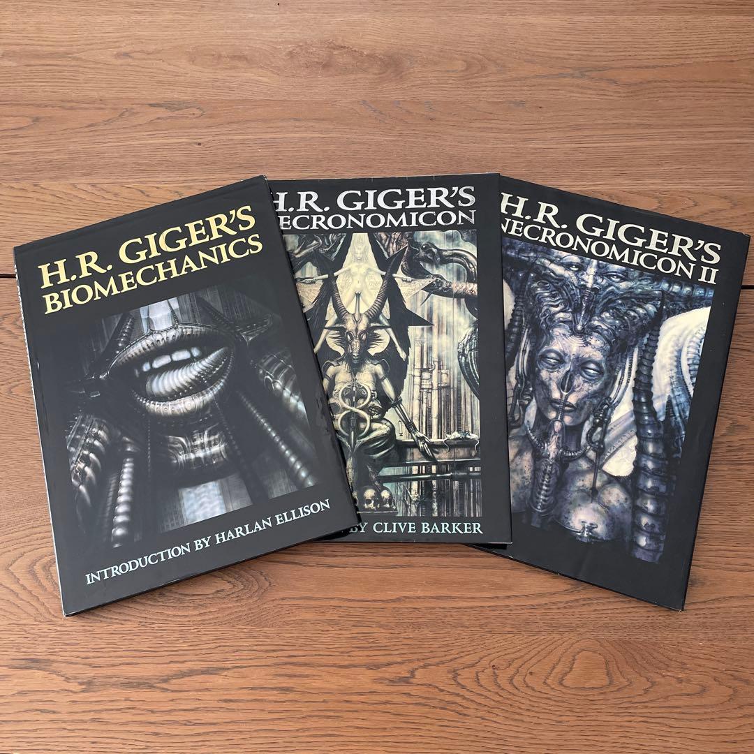 H.R.GIGER'S BIOMECHANICS 他 3SET 大型本 洋書